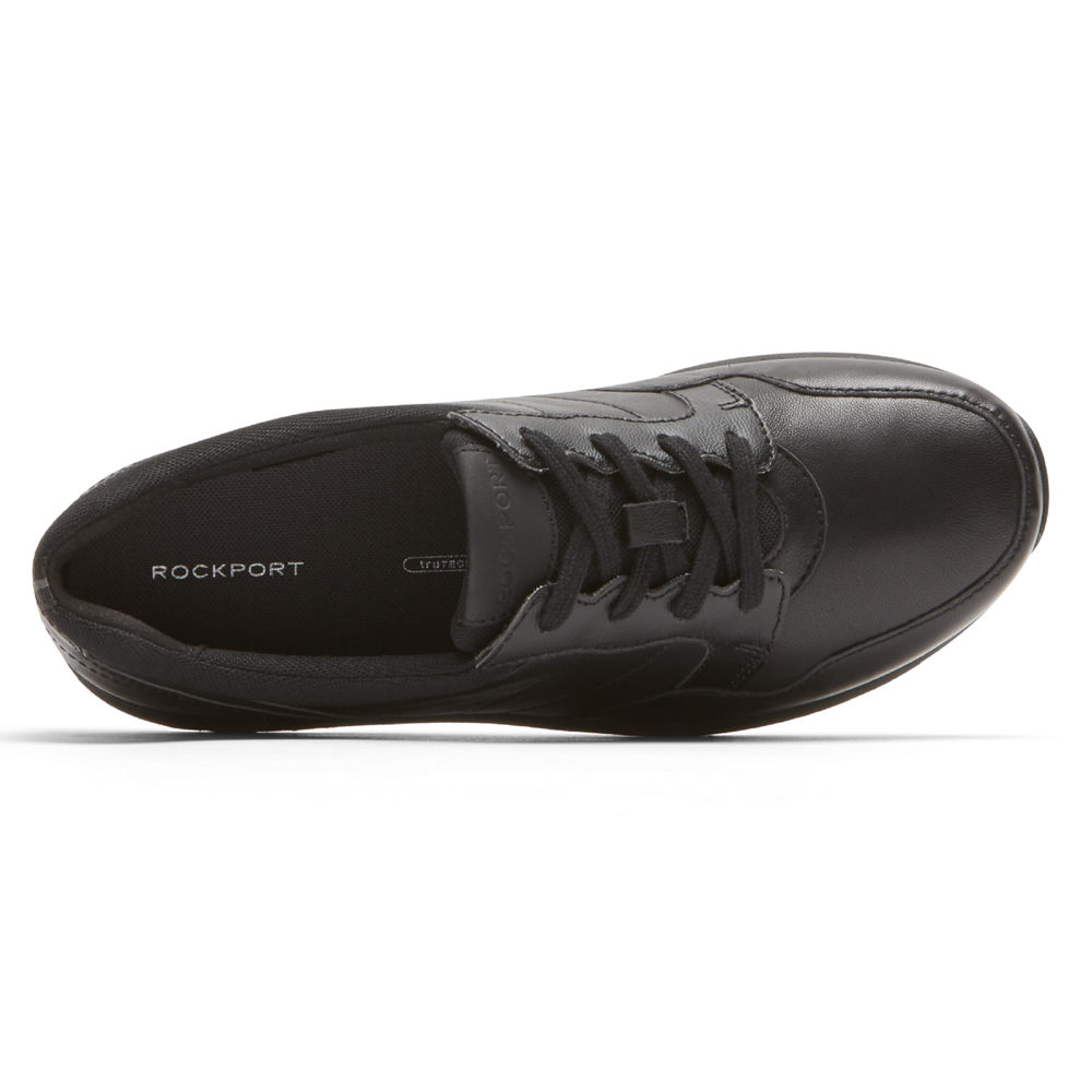 Rockport Sneakers For Womens Black - Trustride Lace-Up - SC2531809